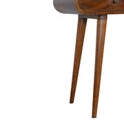 Rounded Mango Wood Console Table