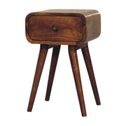 Chestnut Mango Wood Mini Nightstand