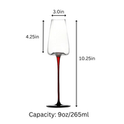 Concave Champagne Glasses