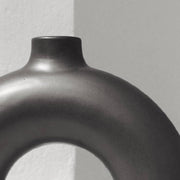 Arch-Form Matte Ceramic Vase