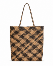 Chevron Seagrass Storage Basket
