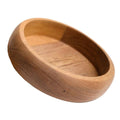 Turned Hardwood Snack Serving Bowl