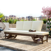 Acacia Adjustable Outdoor Daybed Sofa