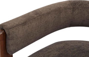 Velvet Barrel-Back Accent Chair (view 10) | Roost & Roam