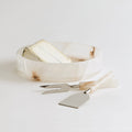 Alabaster Handle Cheese Tool Set
