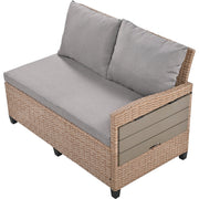 PE Rattan Sectional Outdoor Sofa Set