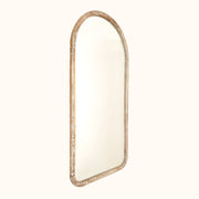 Arched Mango Wood Full-Length Mirror