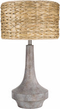 Seagrass Shade Resin Table Lamp