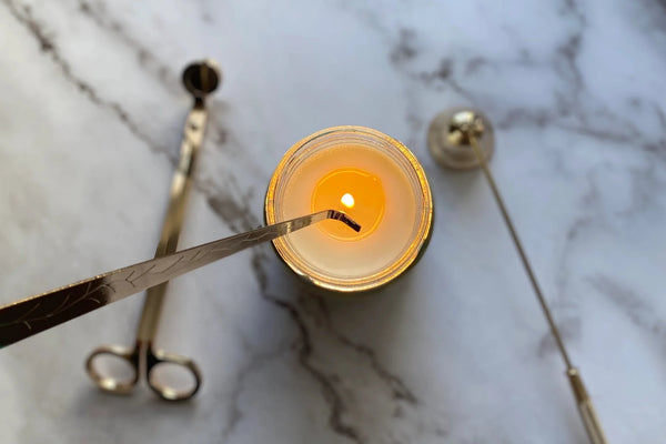 Gold-Finish Candle Care Tool Set