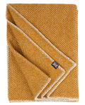 Herringbone Wool Oversized Throw