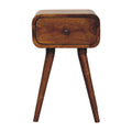 Chestnut Mango Wood Mini Nightstand