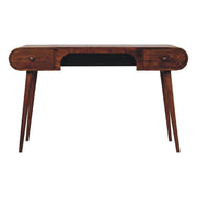 Arch-Edge Mango Wood Writing Desk