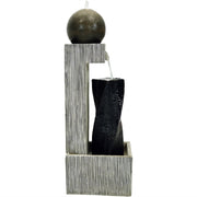 Sphere Column Outdoor Water Fountain