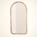 Arched Mango Wood Full-Length Mirror