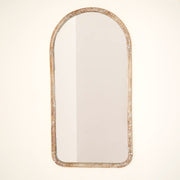Arched Mango Wood Full-Length Mirror