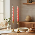 Twisted Taper Candles, Set of 2