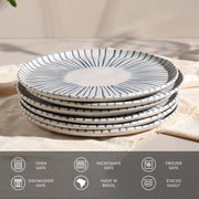Speckled Ceramic Dinner Plate Set