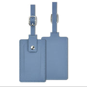 Faux Leather Luggage Tag