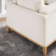 Boucle Upholstered Accent Chair – chair (view 5) | Roost & Roam