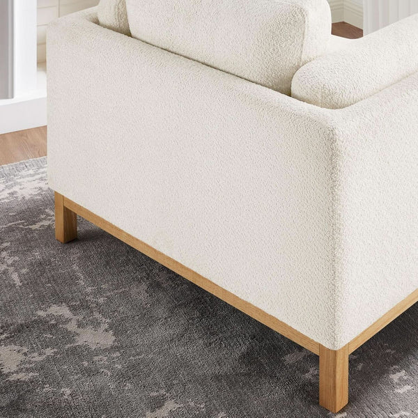 Boucle Upholstered Accent Chair – chair (view 5) | Roost & Roam