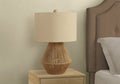 Woven Rope Geometric Table Lamp