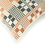 Handwoven Geometric Textile Pillow Cover