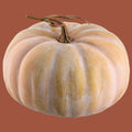 Orange and Green Faux Pumpkin, 2 Size Options