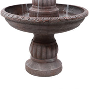 Four-Tier Faux Stone Outdoor Fountain