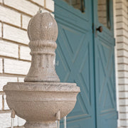 Three-Tier Polyresin Outdoor Fountain