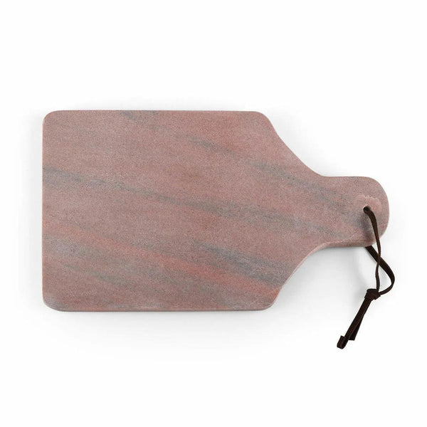 Rose Marble Paddle Serving Board