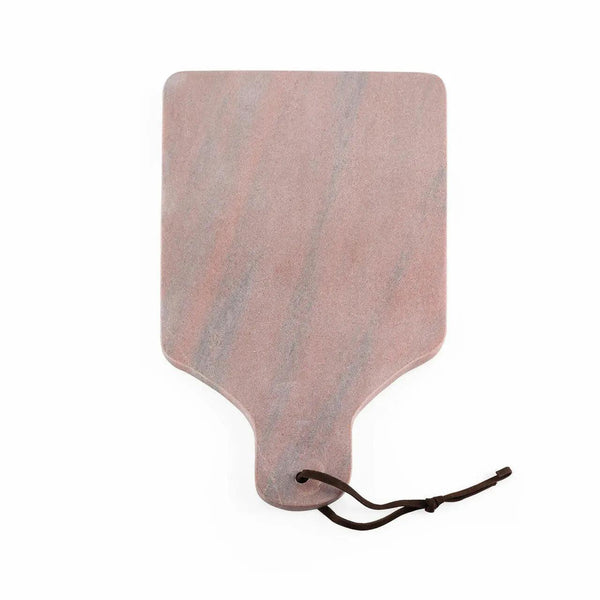 Rose Marble Paddle Serving Board