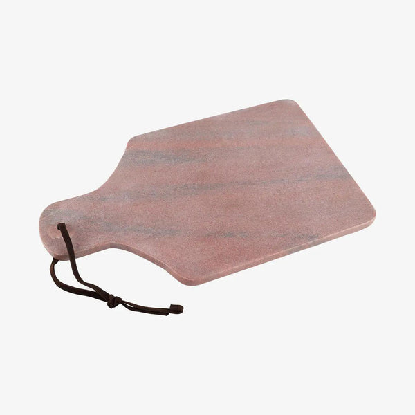 Rose Marble Paddle Serving Board