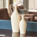 Matte Ceramic Pitcher Vase