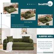 Corduroy Convertible Folding Sofa Bed