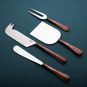 Hammered Copper-Handle Cheese Tools, Set of 4