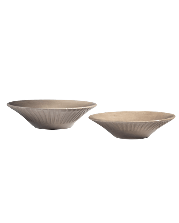 Carved Stoneware Coupelle Set (view 2) | Roost & Roam