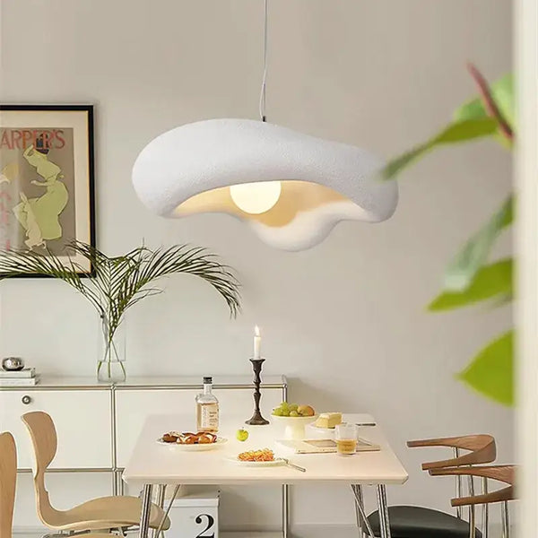 Cloud-Form Resin Pendant Light