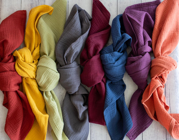 Cotton Crinkle Cloth Napkin Set