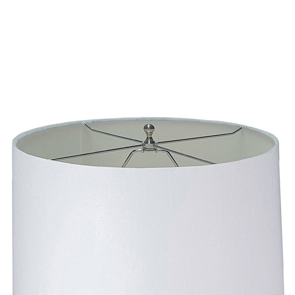 Iridescent Glass Column Table Lamp