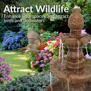 Four-Tier Pineapple Garden Fountain