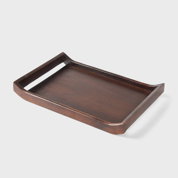 Acacia Wood Serving Tray Set