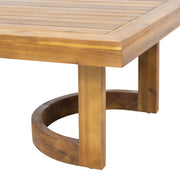 Acacia Wood Outdoor Loveseat Set — additional product view 16