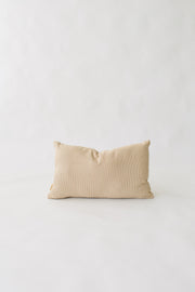 Pinstripe Organic Cotton Lumbar Pillow