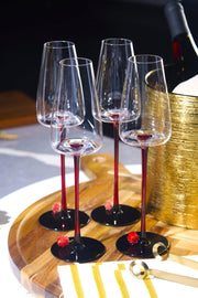 Concave Champagne Glasses