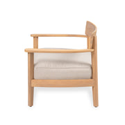 Acacia Wood Outdoor Club Chair