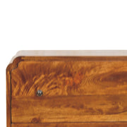 Mango Wood Three-Drawer Chest