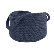 Chunky Crochet Round Storage Basket