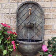 Polystone Outdoor Wall Fountain
