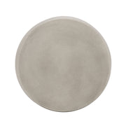 Concrete-Finish Drum Side Table