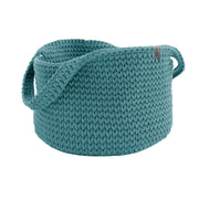 Chunky Crochet Round Storage Basket